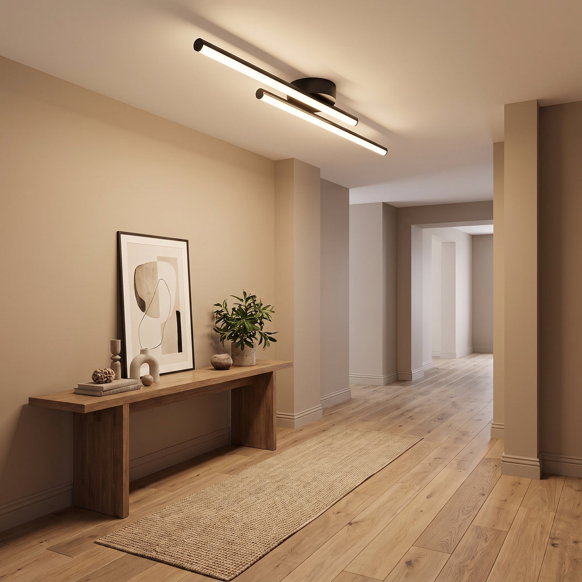Aisle Ceiling Light With Remote Dimmer