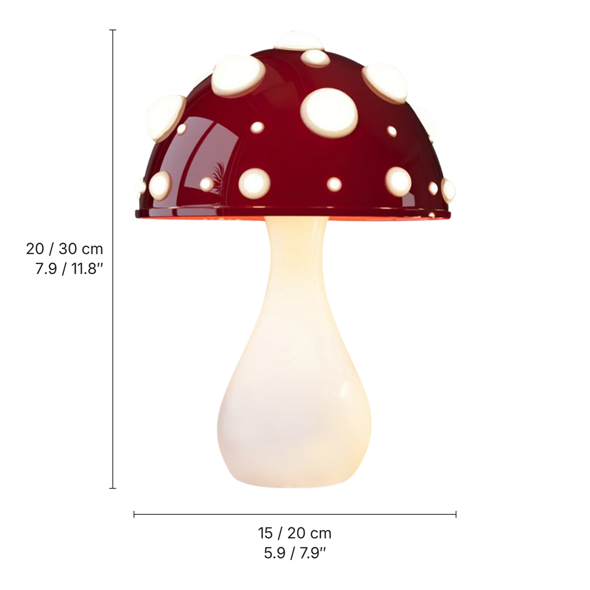 Designer Mushroom Table Lamp