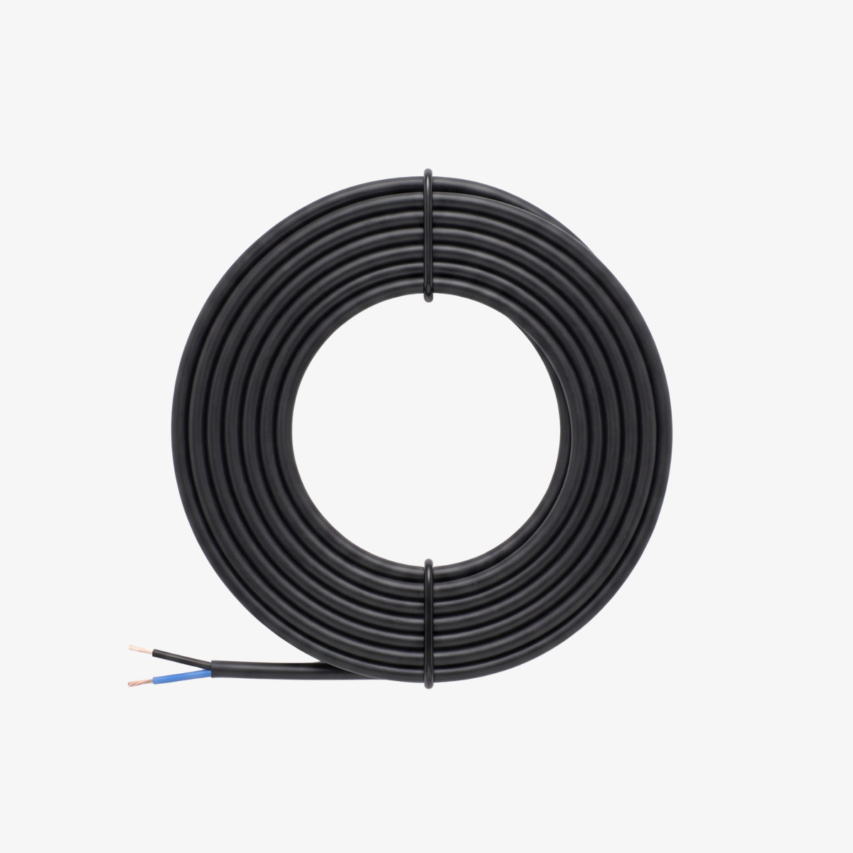 Black extension cable for pendant lights