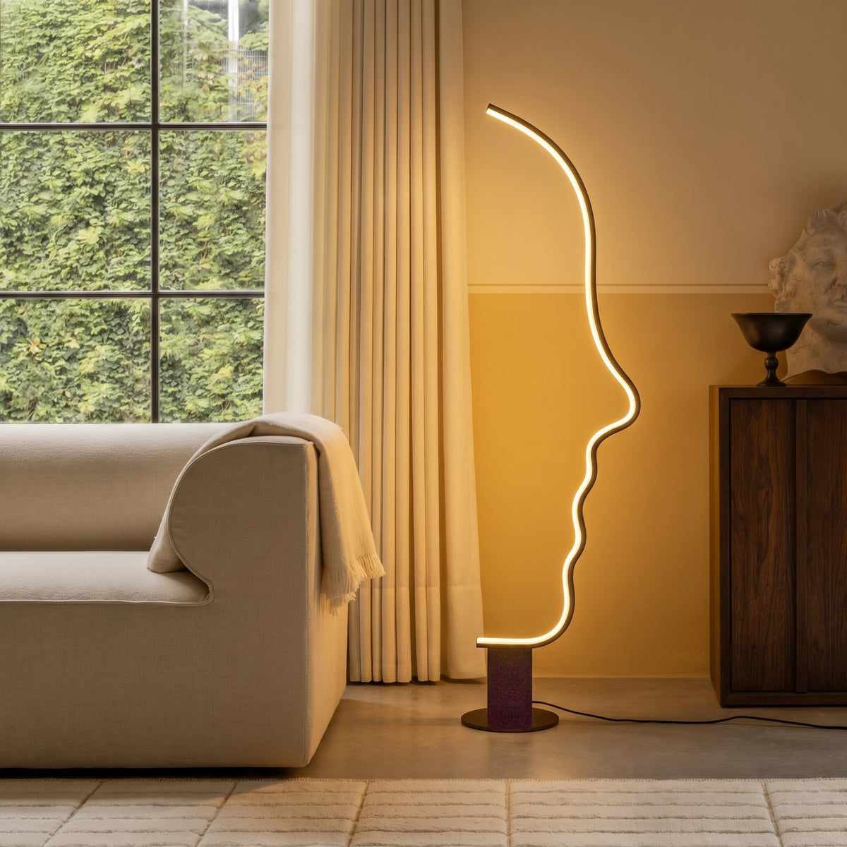 Lampada da terra Face