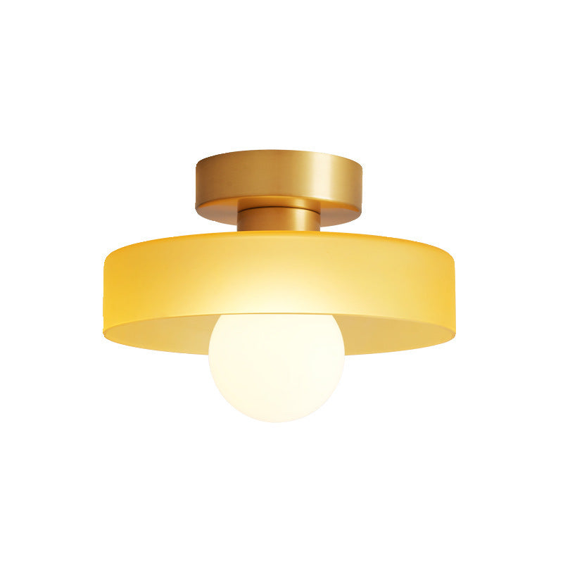 French Bauhaus Ceiling Light