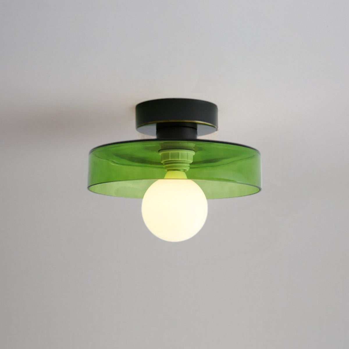 French Bauhaus Ceiling Light