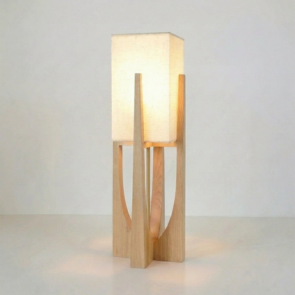 Wabi-Sabi-gulvlampe i japansk stil