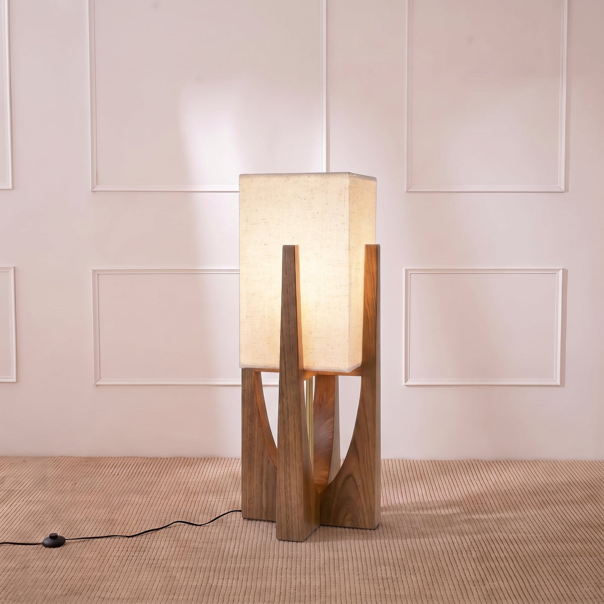 Wabi-Sabi-gulvlampe i japansk stil