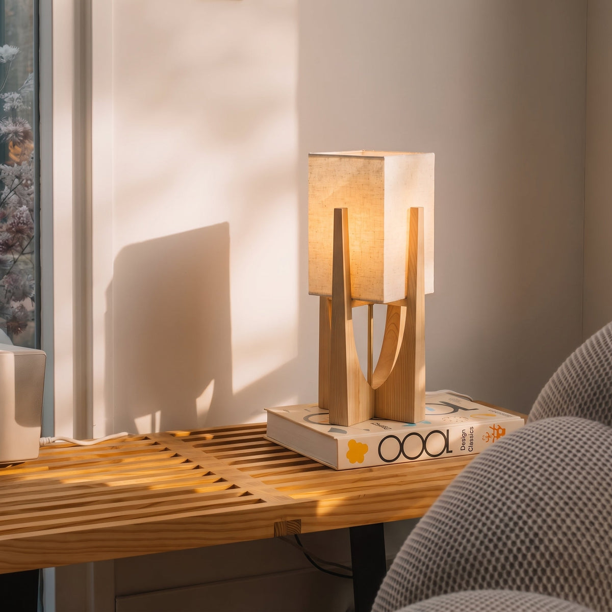 Wabi-Sabi-gulvlampe i japansk stil