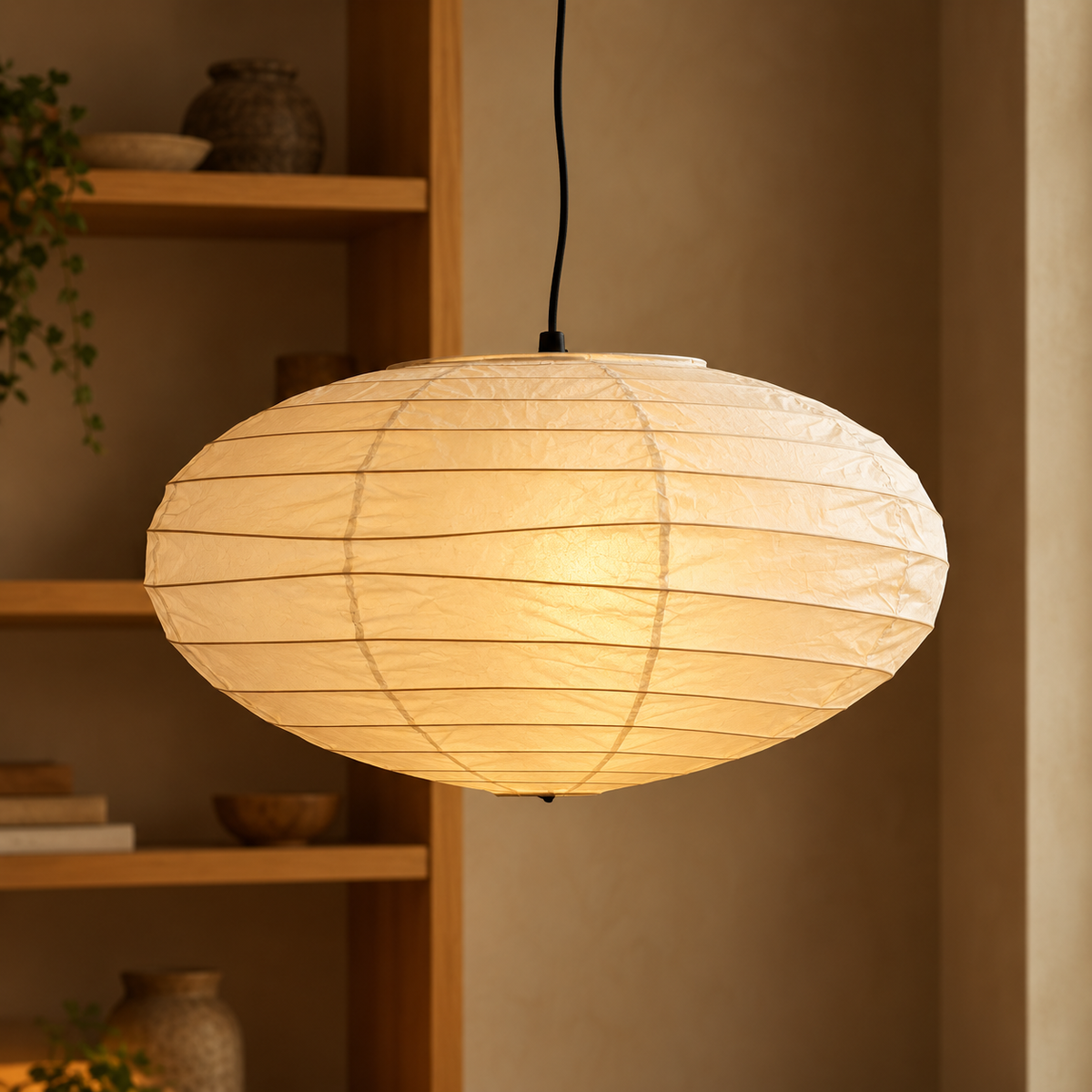 Noguchi Paper Pendant Light