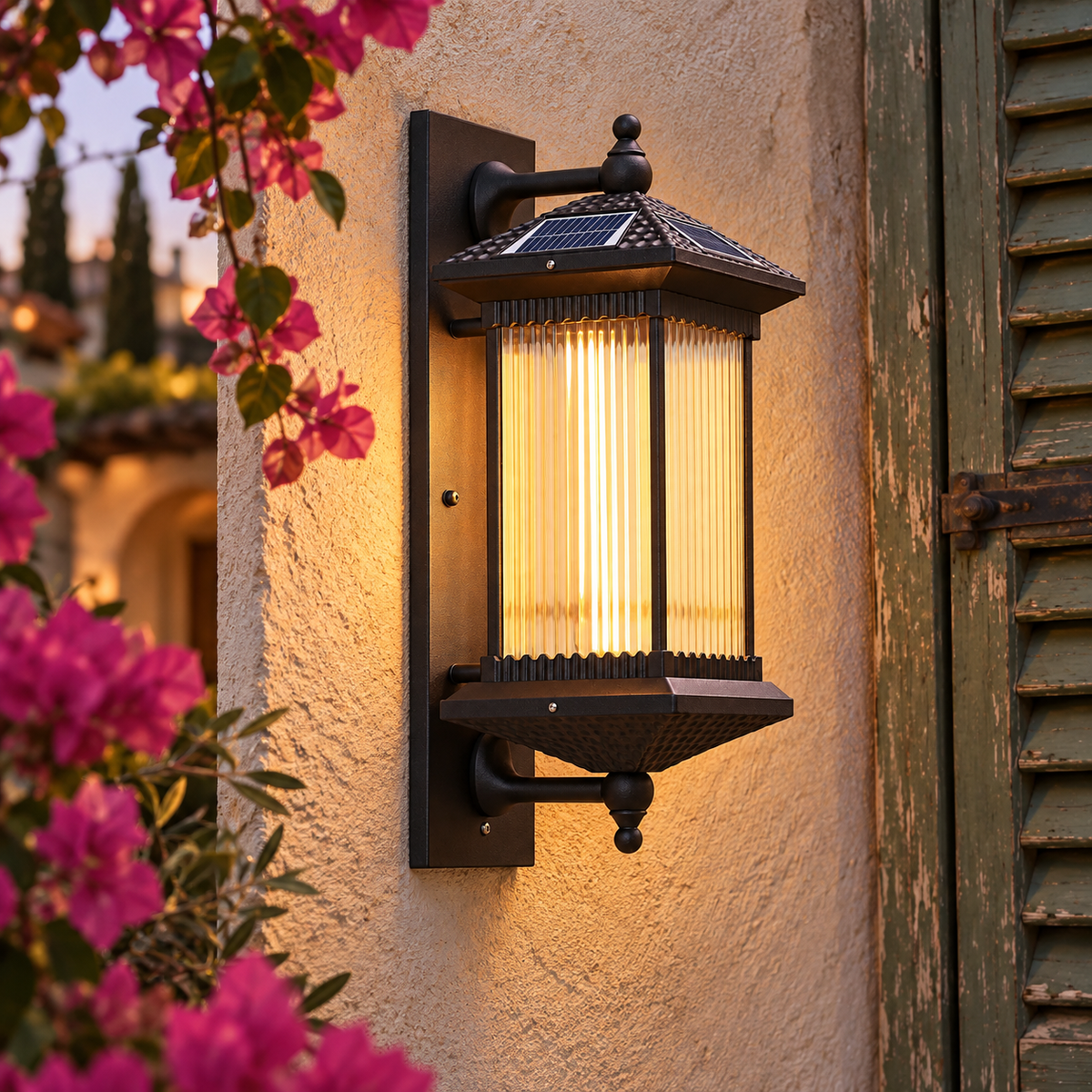 Ravo's Outdoor Solar Wall Light