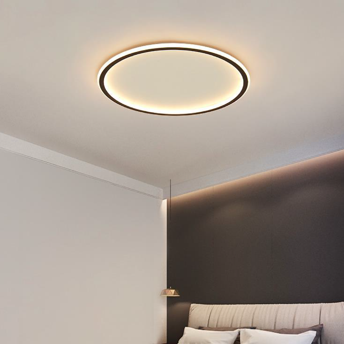 Scandinavian Round Ceiling Light