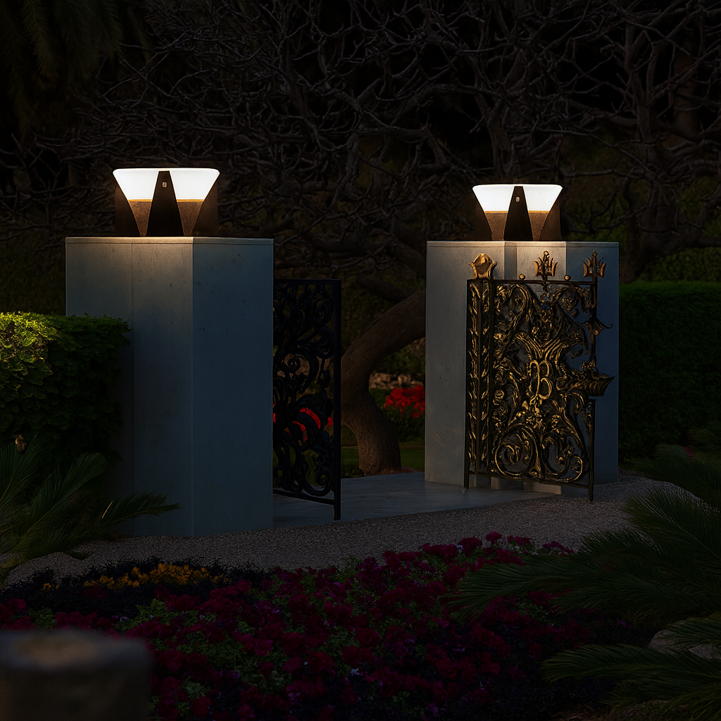 Solar Landing Terrace Light