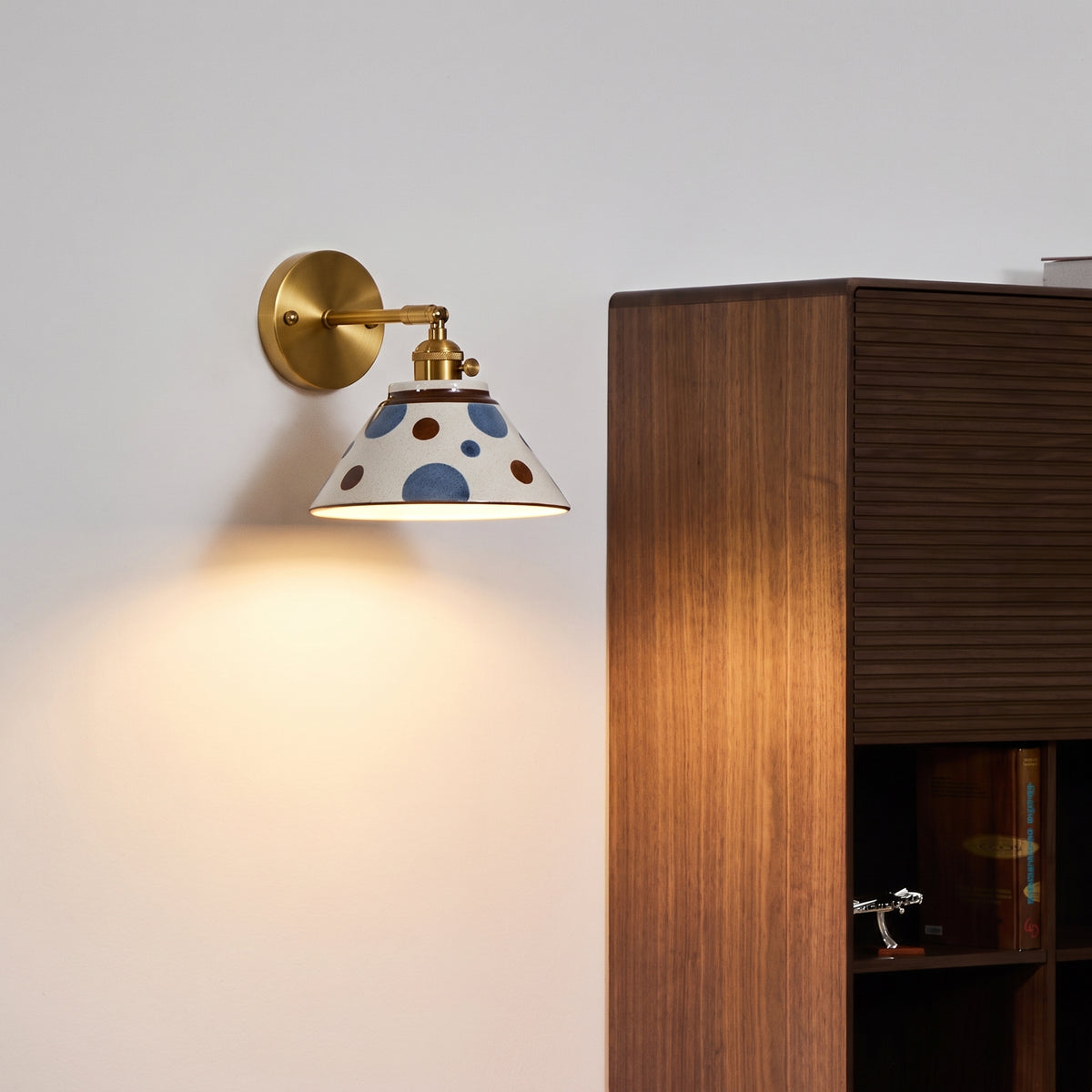 Vintage Ceramic Wall Light